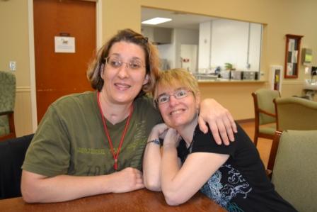 NIcole and Melanie w